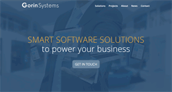 Desktop Screenshot of gorinsystems.com